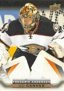 2015-16 Upper Deck Canvas #C122 Frederik Andersen - Picture 1 of 2