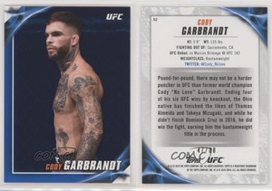 2019 Topps UFC Knockout Blue /88 Cody Garbrandt #52