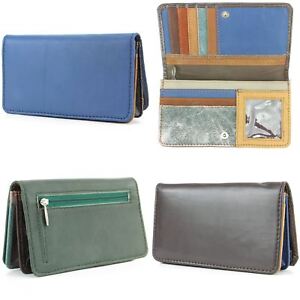 Purse Wallet Card Holder Leather Women Handbag Ladies Colours Clutch Coin