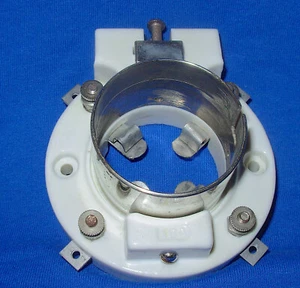 Enchufe de tubo de montaje lateral ICA raro para 211, 845, etc. - Imagen 1 de 7
