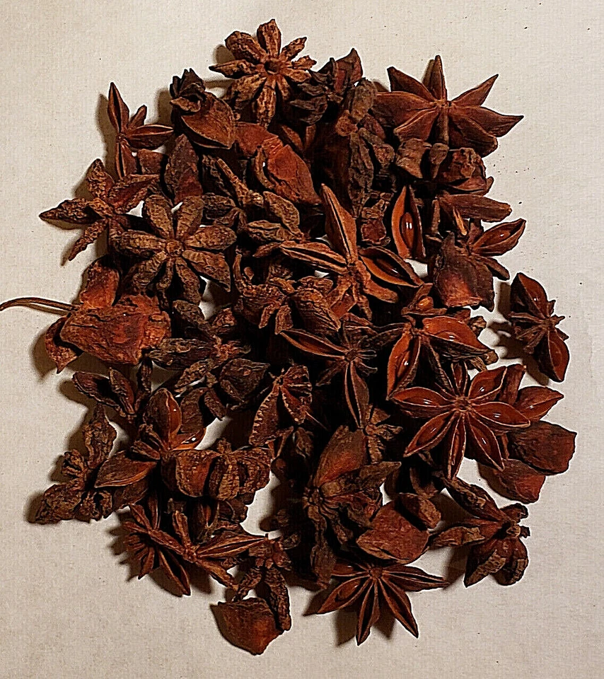 Bulk Whole Star Anise, Seasoning, Spice, Vegan (select size below) - Image 1 of 1