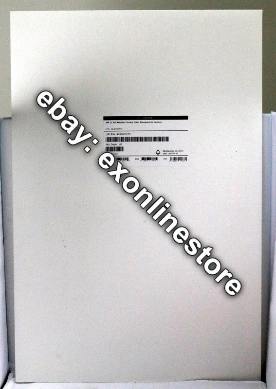 4XJ0H15115 - 3M 21.5 W Monitor Privacy Filter Designed for Lenovo - Image 1 of 1