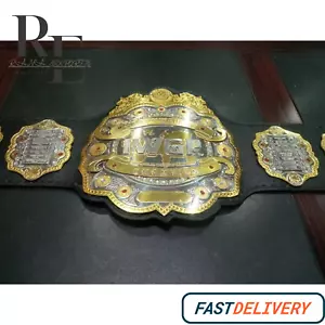 RÉPLICA DE CINTURÓN DE TÍTULO DEL Campeonato Mundial de Lucha Peso Pesado IWGP 2 mm latón - Imagen 1 de 8