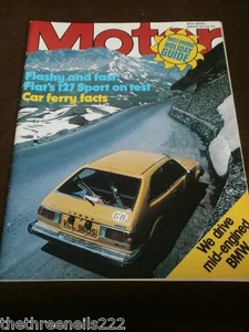 MOTOR MAGAZINE - CAR FERRY FACTS - JAN 20 1979 - Picture 1 of 1