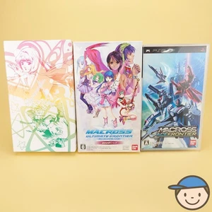 PSP Macross Ace Ultimate Triangle Frontier Japanese PlayStation Portable - Picture 1 of 23