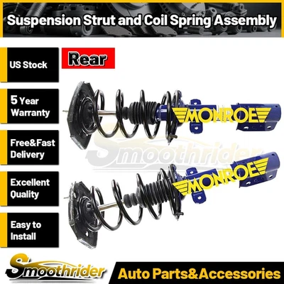 Monroe Conjunto de 2 piezas de puntal trasero y resorte helicoidal para Chevrolet Impala 2000-2011 Foto 1 de 4