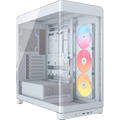 Corsair FRAME 4500X RS-R ARGB Gaming Case | Curved Glass | E-ATX | 3x ARGB Fans - Image 1 of 4