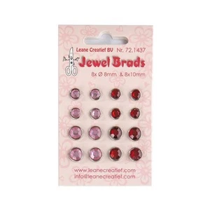 Leane Creatief Jewel Brads 16pcs - Picture 1 of 3