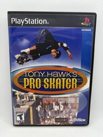 PS1 Tony Hawk's Pro Skater (Sony PlayStation) OEM PS Case & Custom Artwork