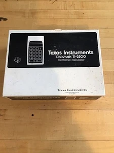 Ti Datamath Version 1 Vintage Calculator in box - Picture 1 of 2