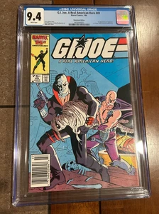GI Joe: A Real American Hero #49 CGC 9.4 EDICOLA - Foto 1 di 2