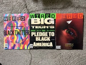 3 Wired Lot Tech Popular Science Mechanics September November 2021 Magazines - Imagen 1 de 1