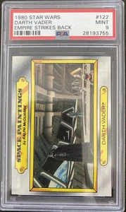 PSA GRADED 1980 STAR WARS EMPIRE STRIKES BACK #122 DARTH VADER MINT 9 - Bild 1 von 2