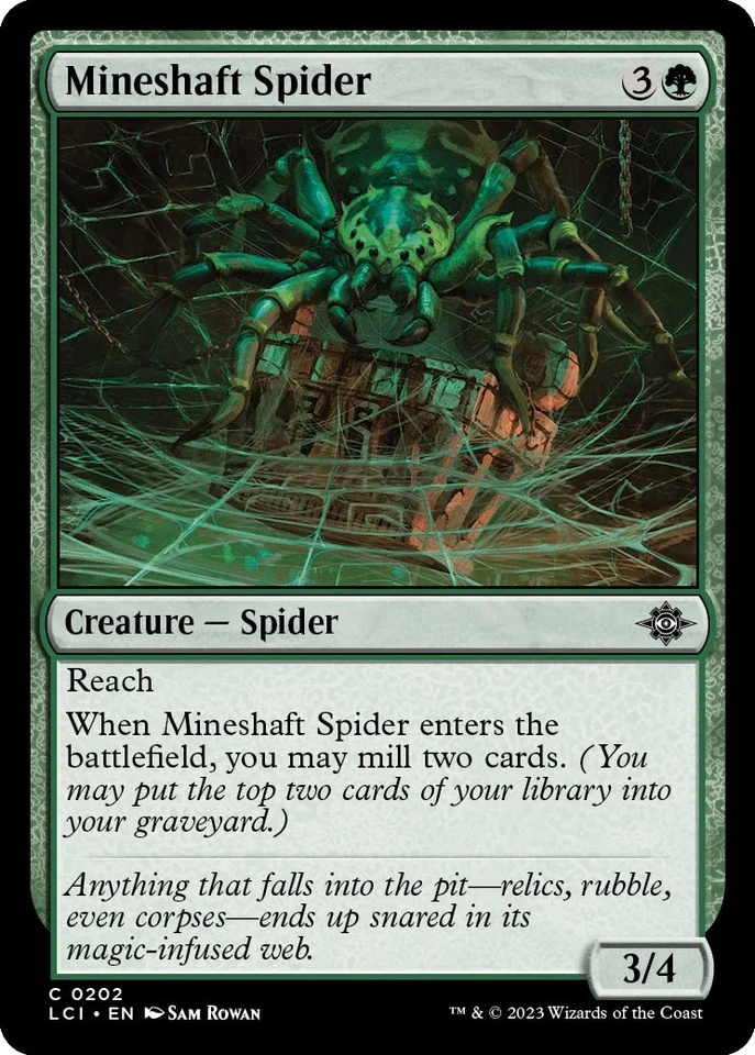 Mineshaft Spider - 202 / English / Near Mint - Image 1 of 1