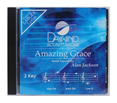 Amazing Grace Made Popular by Alan Jackson NEW CD Accompaniment Foto 1 de 2