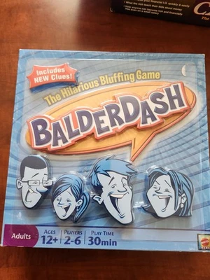 BALDERDASH Board Game the Hilarious Bluffing Game 100% COMPLETE 2009 - Image 1 of 3