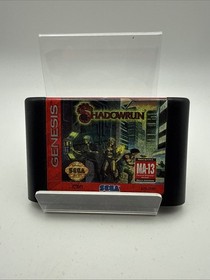 Shadowrun - Authentic  - Sega Genesis - Free Shipping