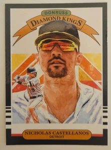 2019 Donruss Diamond Kings #8 Nick Castellanos! - Picture 1 of 2