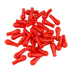 50Pcs Rubber Suction Caps Replacement Dropper Rubber Caps Pipettes Caps for Labs - Picture 1 of 8