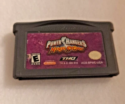 Power Rangers: Ninja Storm Nintendo Game Boy Advance *только игра* - Изображение 1 из 2