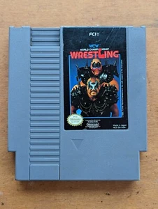 Nintendo NES WCW Wrestling World Championship Cartridge Tested Working - Picture 1 of 2