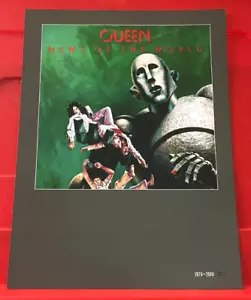 Queen News Of The World/The Damned Album Cover Art BILD/DRUCK 12" x 9" - Bild 1 von 4