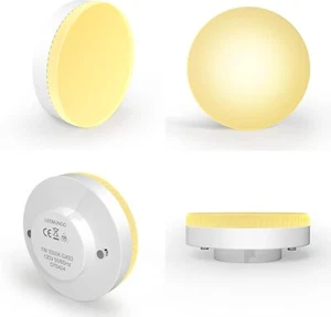 GX53 LED Light Bulb,7W Soft White 3000K Replacement Traditional Halogen GX53 - Picture 1 of 7
