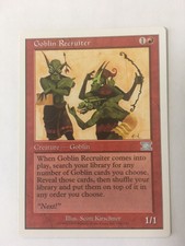 Goblin Recruiter / 6th ed. / LP / MTG