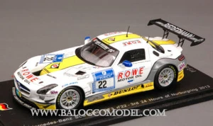 Car model 1:43 scale Spark Model Mercedes SLS AMG GT3 No.22 3rd Nurburgr... - Picture 1 of 1