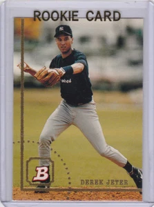 Tarjeta de novato Derek Jeter Bowman Béisbol MLB RC New York Yankees ¡HOFer! - Imagen 1 de 2
