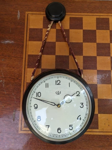 Vintage Soviet wall clock OChZ 1960s USSR Cover