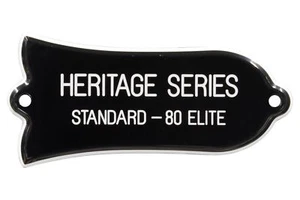 Coperchio traliccio inciso "HERITAGE SERIES STANDARD - 80 ELITE" per Gibson 2 strati - Foto 1 di 2