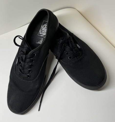 Taglia 8 5 Top basso VANS tutto nero