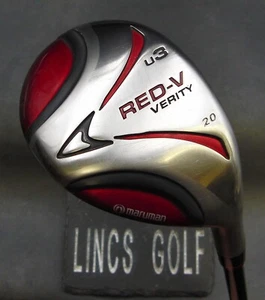 Maruman Red-V Verity 20° 3 Hybrid Stiff Graphite Shaft Maruman Grip - Picture 1 of 6