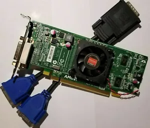 HP Compaq Elite Windows 10 PC Tower AMD Dual VGA Monitor Video Card Slim SFF - Picture 1 of 5