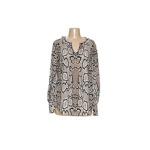 Cabi Multicolor Chiffon Snake Blouse S - Picture 1 of 4