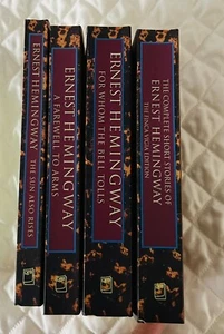 Ernest Hemingway 4 Vintage Volume Book Set Softcover Quality Paperback Book Club - Picture 1 of 5