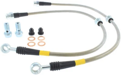 Linhas de freio dianteiras de aço inoxidável StopTech 06-12 Mitsubishi Eclipse - Imagem 1 de 4