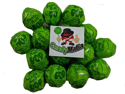Tootsie Pops Lemon Lime 30 Lemon Lime Tootsie pop lollipop bulk candy - Image 1 of 4