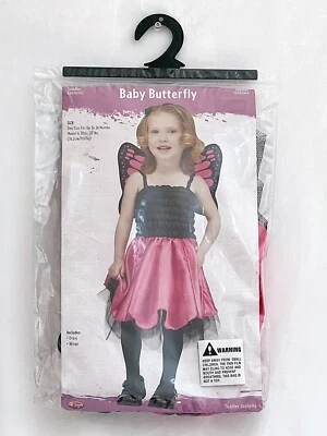 Divertido Mundo Disfraces Bebé Mariposa Disfraz Niño Niña Hasta 24 Meses Nuevo Con Etiquetas Foto 1 de 4