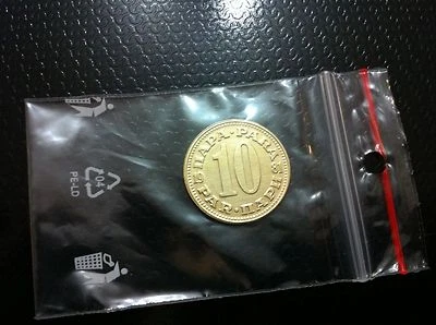 Yugoslavia coin- 10 Para, 1981- Composition: Brass- FANTASTIC COIN !!! - Image 1 of 2