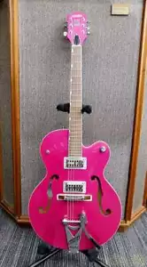 Gretsch G6120T-BSHR-CDMGTA Brian Setzer Hot Rod Candy Magenta CIJ, a1204 - Picture 1 of 12