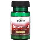 Swanson, Resveratrol, 50 mg, 30 Capsules FREE SHIPPING