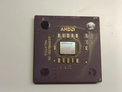 AMD Duron 750 - D750AUT1B - Socket 462/A Gold Recovery (Read description) - Image 1 of 2