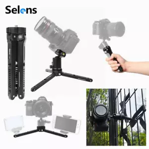 Selens Mini Octopus Tripod Ball Head 1/4" 3/8" Phone Bracket for DSLR Portable - Picture 1 of 12