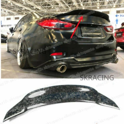 Alerón trasero de fibra de carbono Forge Duckbill para Mazda 6 Atenza 2012-18 Foto 1 de 4