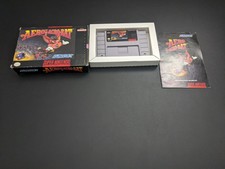 Aero the Acro-bat 1 Acrobat Authentic Super Nintendo EXMT+ cond COMPLETE n box!