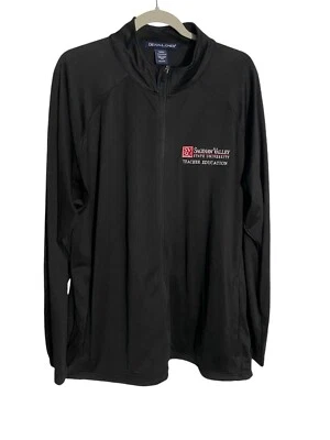 SVSU Michigan College Jacket Men's 2XL Black  - Image 1 of 4