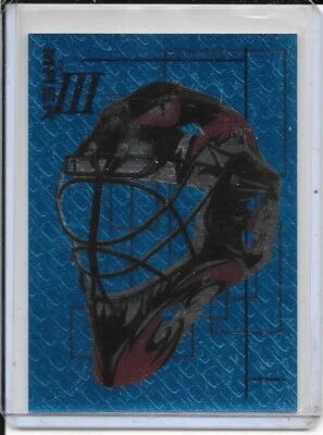 2003-04 BAP Memorabilia Kevin Weekes Mask III # M-7 - Image 1 of 2