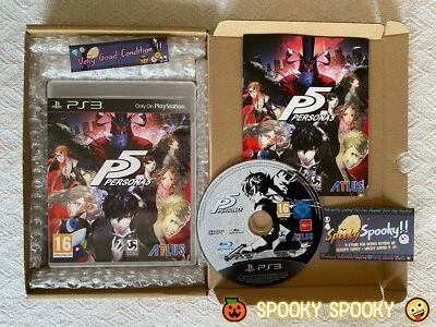 Persona 5 PS3 - UK PAL VGC CIB - High Quality Packing - Tracked - Image 1 of 4